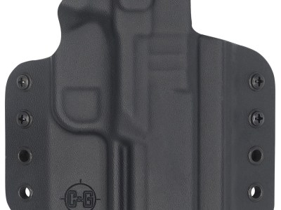 C&G Holsters 1696100 Covert  OWB Black Kydex Belt Loop Fits FN 509/T Right Hand