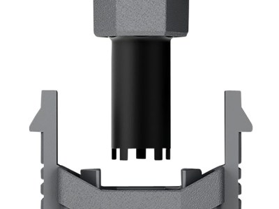 Real Avid AVARFSAPRO Front Sight Adjuster Pro Black/Gray for 4 & 5 Pin Sight (AR-15)