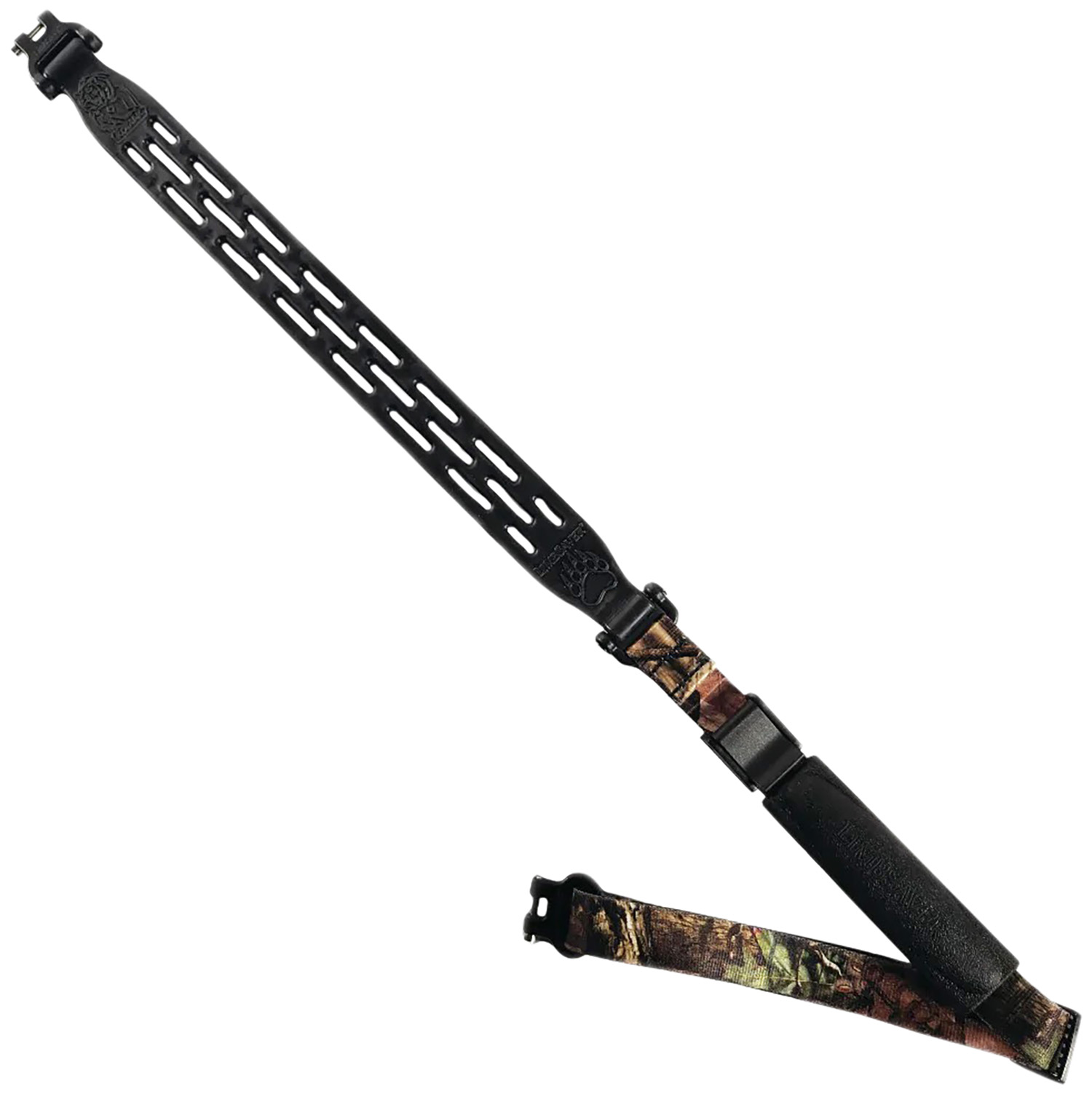 Limbsaver 12295 Kodiak-Air Sling Black NAVCOM Rubber & Mossy Oak Break-Up Nylon w/ 1″ W & Adjustable Design for Rifles
