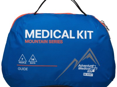 Adventure Medical Kits 01001007 Mountain Guide Treats Injuries/Illnesses Water Resistant Blue