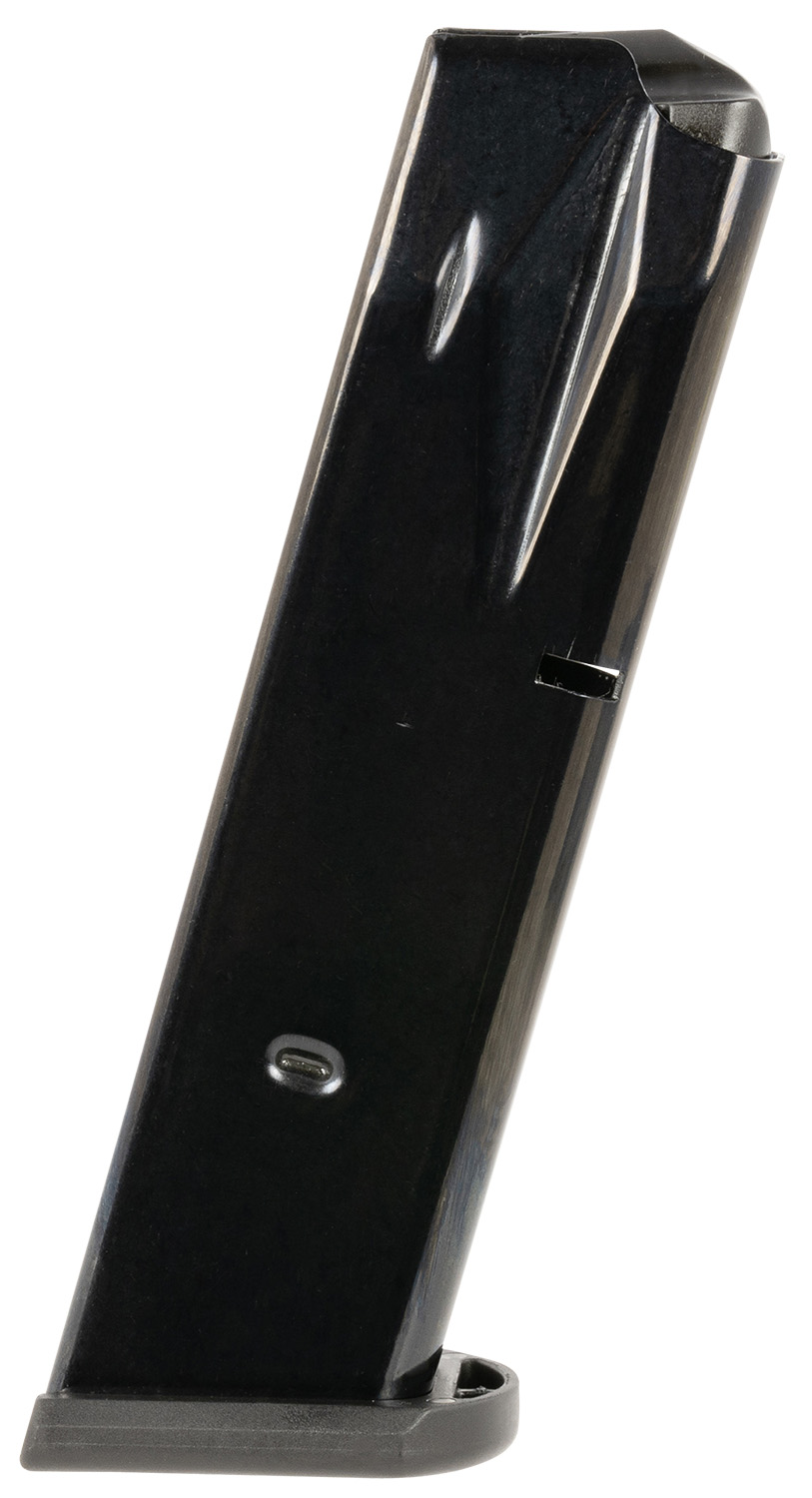Mec-Gar MGPB9215B Standard 15rd Flush 9mm Luger, Fits Beretta 92FS/M9/92G/92X Blued Carbon Steel