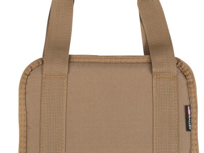 Allen 3642 Pistol Tote  Flat Dark Earth Endura 11.50″ Long Lockable Holds 1 Handgun