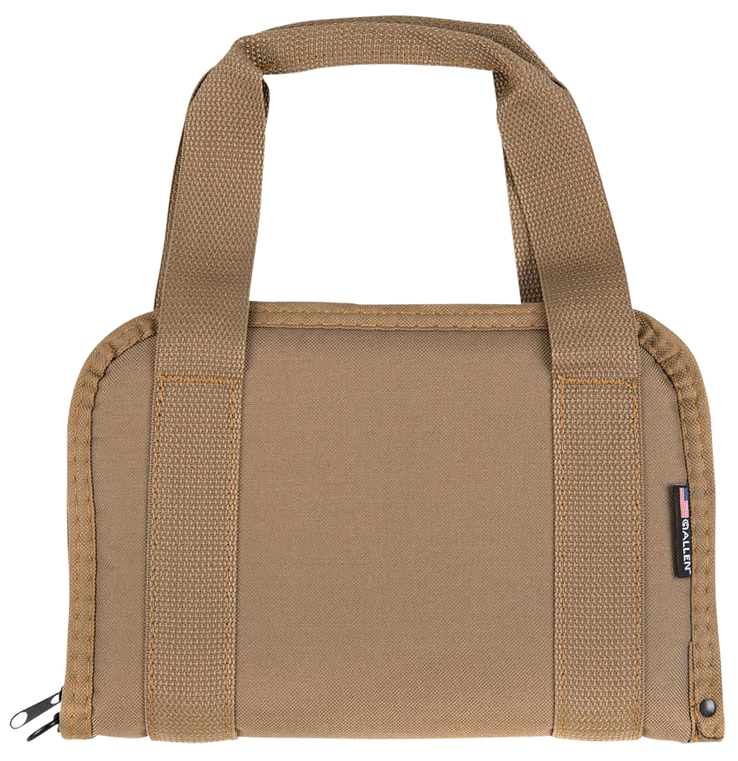 Allen 3642 Pistol Tote  Flat Dark Earth Endura 11.50″ Long Lockable Holds 1 Handgun