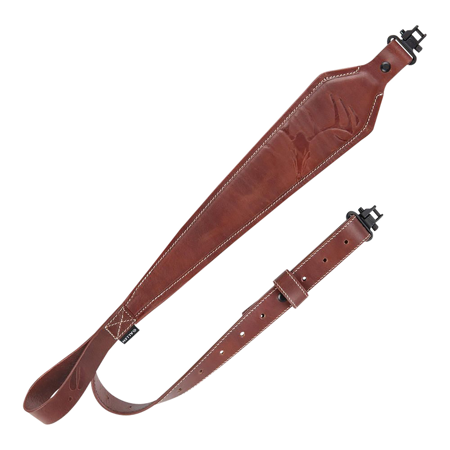 Heritage Cases 8510 Deer Deboss  Brown Leather 28″-35″ OAL Rifle