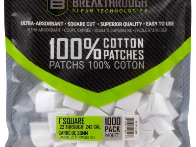 Breakthrough Clean BTCPS11000 Square Patches 243/270 Cal 1″ 1000 pieces