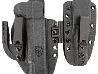 C&G Holsters 0080100 MOD 1 Holster System IWB Black Kydex Belt Clip Fits Sig Glock 48/MOS Right Hand