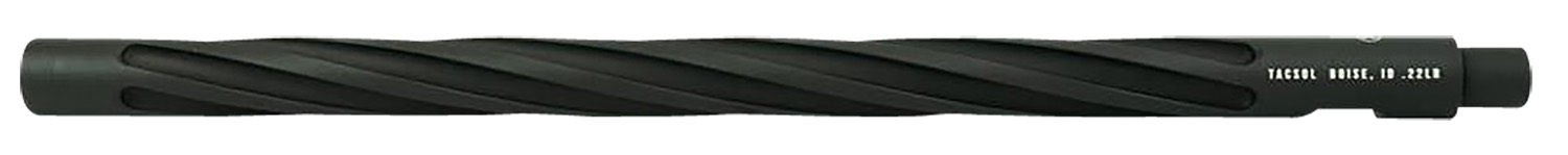 Tactical Solutions XRBRLPERFMB X-Ring Performance Barrel 22 LR 16.50″, Matte Black Spiral Fluted Chromoly Steel Fits Ruger 10/22