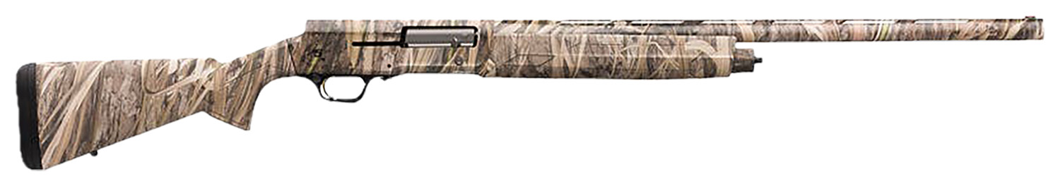 Browning 0118995005 A5 Sweet Sixteen 16 Gauge 26″ 2.75″ 4+1, Mossy Oak Shadow Grass Habitat, Synthetic Stock With Closed Radius Pistol Grip, Fiber Optic Sight, 3 Chokes Included