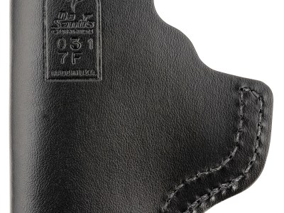 DeSantis Gunhide 031BA7FZ0 Insider  IWB Black Leather Belt Clip Fits Ruger LCP II Right Hand