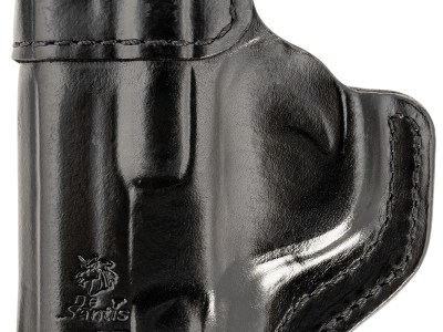 DeSantis Gunhide 127BAX7Z0 Inside Heat  IWB Black Leather Belt Clip Fits S&W M&P Shield 9/40 Right Hand