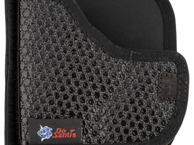 DeSantis Gunhide M44BJ8JZ0 Super Fly  Black Rubberized Fabric Pocket Fits Sig P365 Ambidextrous