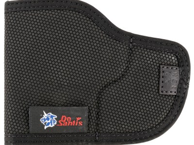 DeSantis Gunhide N38BJ6RZ0 Nemesis  Pocket Black Rubberized Fabric Fits Springfield Hellcat/OSP/Mossberg MC1sc/Naroh N1 Ambidextrous