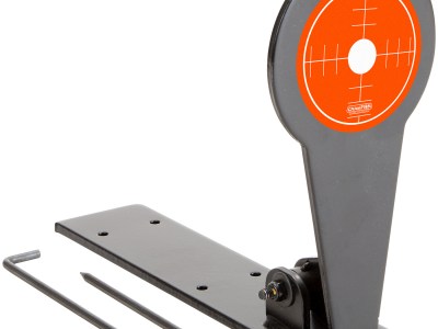 Champion Targets 40881 Gong Popper Target Rimfire Orange Steel Standing Includes Ground Stakes