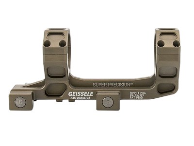 Geissele Automatics  Super Precision Scope Mount (Vortex 1-6) Scope Mount/Ring Combo Desert Dirt Color Anodized
