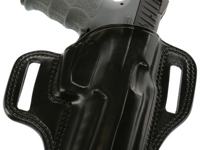 Galco CM854B Combat Master  OWB Black Leather Belt Slide Fits HK VP9 Right Hand