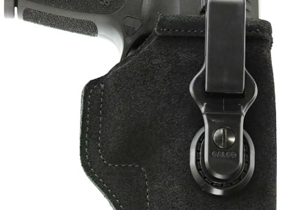 Galco TUC870RB Tuck-N-Go 2.0 IWB Black Leather UniClip/Stealth Clip Fits Sig Sauer Ambidextrous