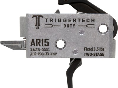TriggerTech AH0TDB33NNF Duty  Flat Trigger Two-Stage 3.50 lbs Draw Weight Fits AR-15