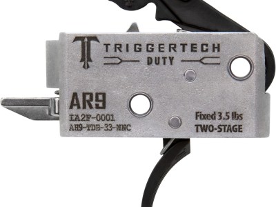 TriggerTech AH9TDB33NNC Duty  Curved Trigger Two-Stage 3.50 lbs Draw Weight Fits AR-9