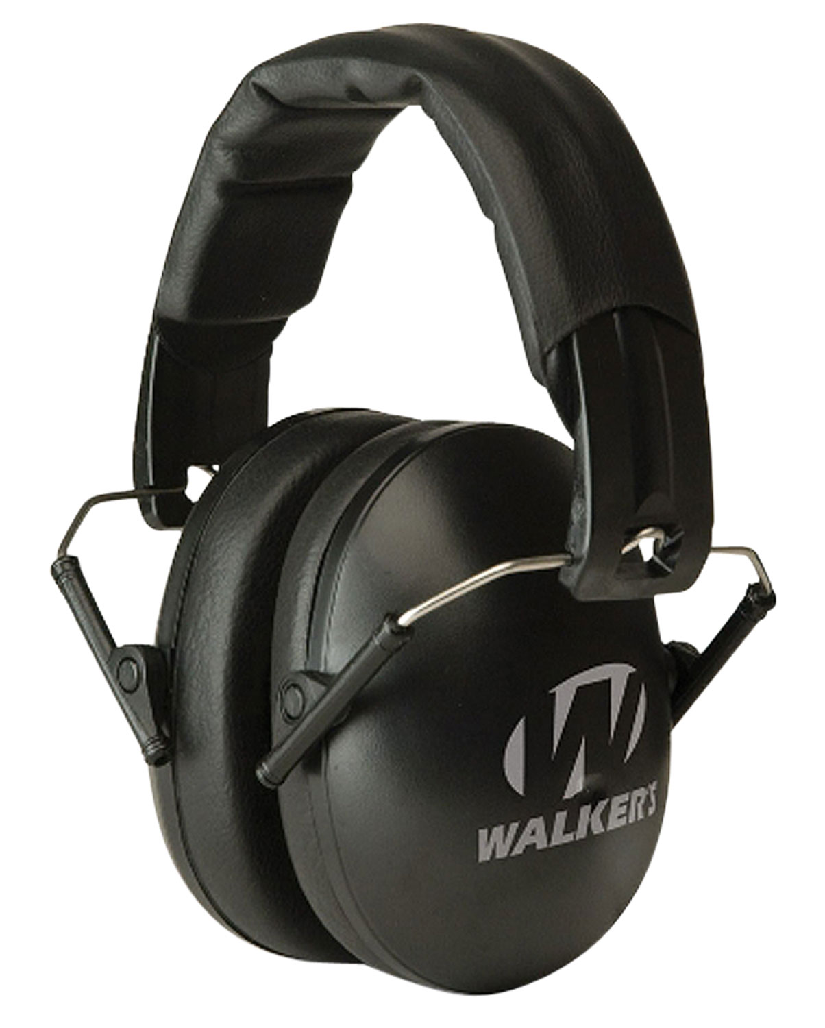 Walker’s GWPYWFM2BLK Folding Muff  23 dB Over the Head Black Polymer Fits Youth/Women