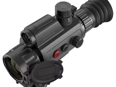 AGM Global Vision 3142555305RA31 Varmint LRF TS35-640 Thermal Rifle Scope Black 2-16x35mm Multi Reticle, 1x/2x/4x/8x Zoom, 640×512 50 Hz Resolution, Features Laser Rangefinder