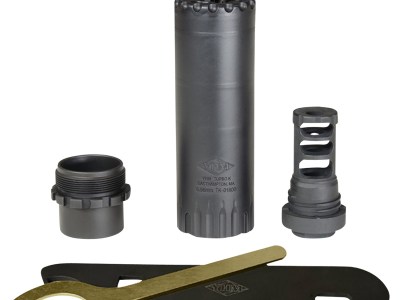 Yankee Hill 218028 Turbo K RB 5.56x45mm NATO, 4.90″ L, Black Stainless Steel, Phantom QD Adapter, 1/2″-28 tpi Flash Hider