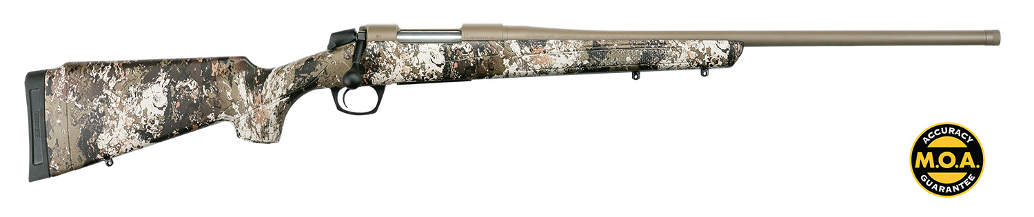 CVA CR6961 Cascade  Full Size 300 Win Mag 3+1, 24″ Patriot Brown Cerakote Steel Threaded Barrel, Patriot Brown Cerakote Steel Receiver, Exclusive Realtree Hillside Fixed w/SoftTouch Stock, Right Hand