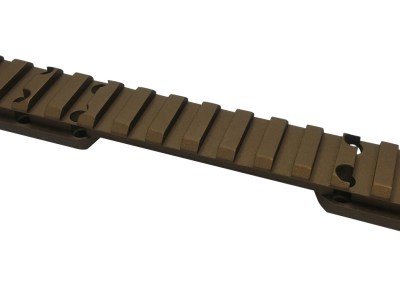 Talley PLMSB735 Browning X-Bolt Smoked Bronze Picatinny Rail  Long Action 20 MOA