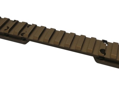 Talley P00SB735 Browning X-Bolt Smoked Bronze Picatinny Rail  Short Action 0 MOA