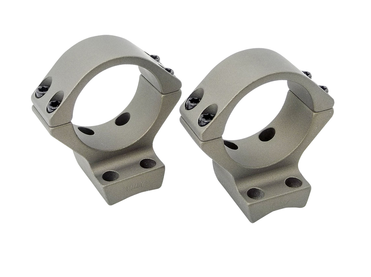 Talley SB850735 Scope Mount/Ring Combo  Smoked Bronze Cerakote 34mm Tube Fits X-Bolt High Rings