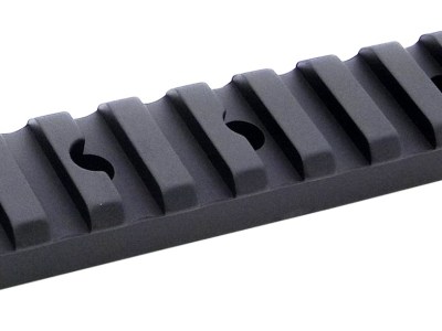 Talley P00252751 Picatinny Rail  Black Anodized Aluminum Traditions Break Action Muzzleloaders/Traditions NitroFire Break Action