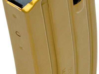 DuraMag 2023009175CPD AR-15 Duramag Speed 20rd 300 Blackout/223 Cal/5.56 Desert Gold Aluminum