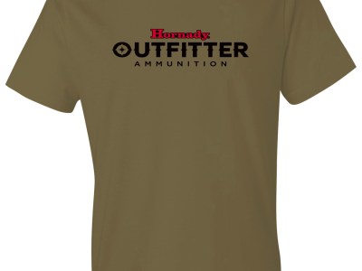 Hornady Gear 31361 Big Buck  Coyote Brown, Cotton Short Sleeve, Semi-Fitted, Small