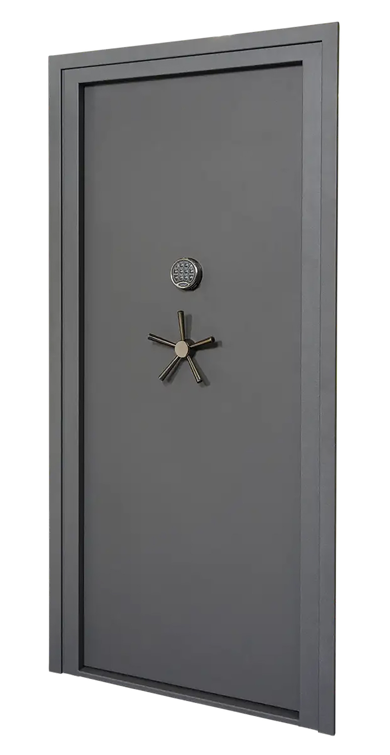 SnapSafe 75421 Vault Door Premium Dark Gray 81″ High 12 Gauge Steel