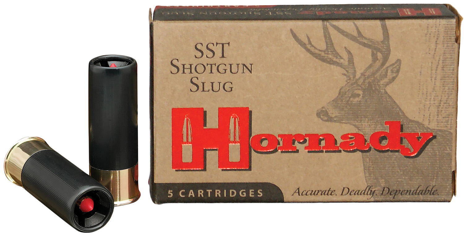 Hornady 8623 SST  12 Gauge 2.75″ FTX Slug Shot 5 Per Box/ 20 Case
