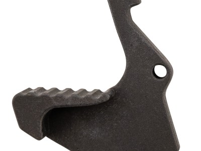 Rise Armament RA212GIBLK Extended Charging Handle Latch RA-212 Black Aluminum fits Mil-Spec AR Charging Handles