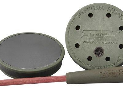 ZINK ZNKZNK303 Thunder Ridge  Friction Call Turkey Sounds Green/Purple Wood/Slate