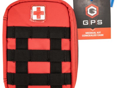 GPS Bags MEDCKITRD Medical Concealed  Red Holds 1 Handgun