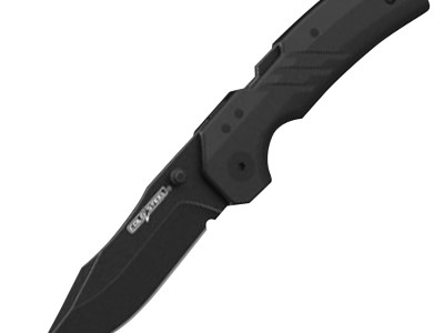 Cold Steel CSFL30DPLC10B Engage  3″ Folding Clip Point Plain Black PVD Stonewashed AUS-10A SS Blade/4.11″ Black GFN Handle Includes Belt Clip