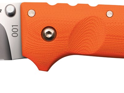 Cold Steel CS30URY Ultimate Hunter  3.50″ Folding Drop Point Plain American S35VN Blade/5″ Orange G10 Handle Includes Belt Clip