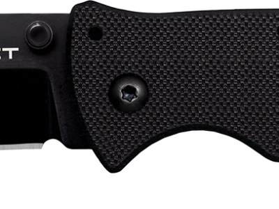 Cold Steel CSFLC3SP10A Verdict  3″ Folding Spear Point Plain Black Matte AUS-10A SS Blade/Black G10 Handle Includes Belt Clip