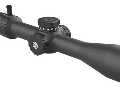 Sig Sauer Electro-Optics SOW43004 Whiskey4 SFP Low Profile Black 3-12x44mm 30mm Tube Illuminated Hellfire Quadplex Reticle