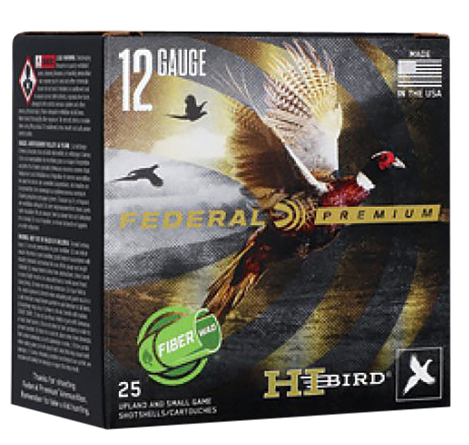 Federal HVF12HW5 Federal Premium Hi-Bird 12Gauge 2.75″ 1 1/4oz 5Shot 25 Per Box/10 Case