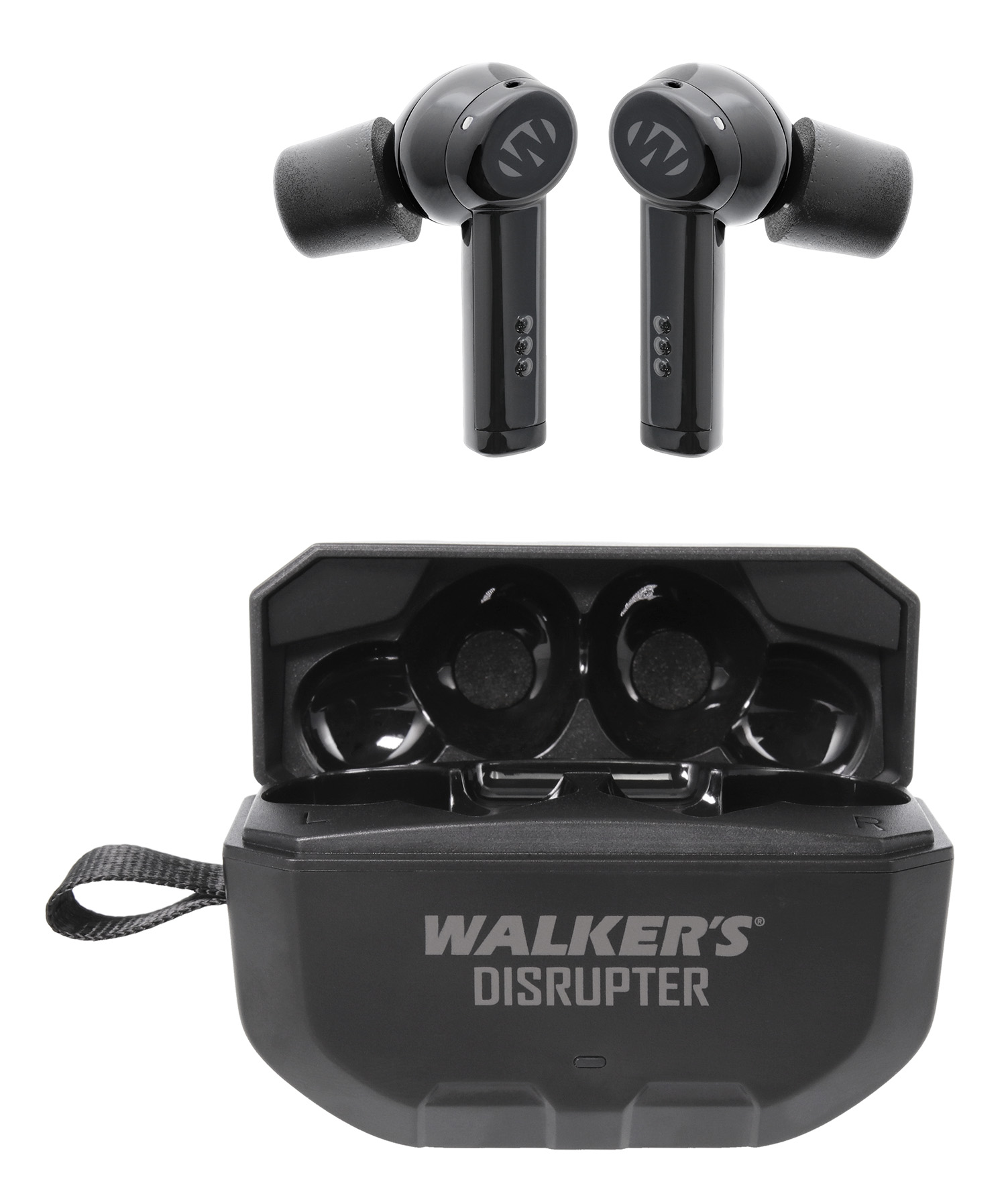 Walker’s GWP-DSRPT Disrupter Ear Bud Headset 24db Active Noise Reduction
