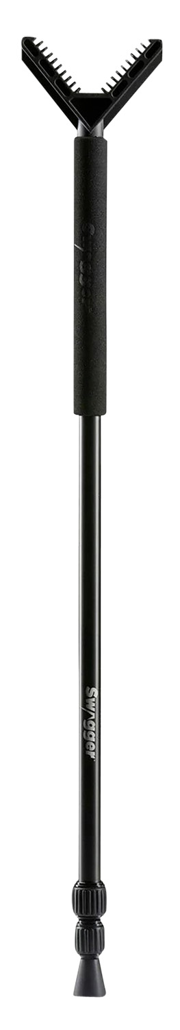 Swagger SWAGSTICK61 Shooting Stick  Monopod, 24-61″ Adjustment, Black