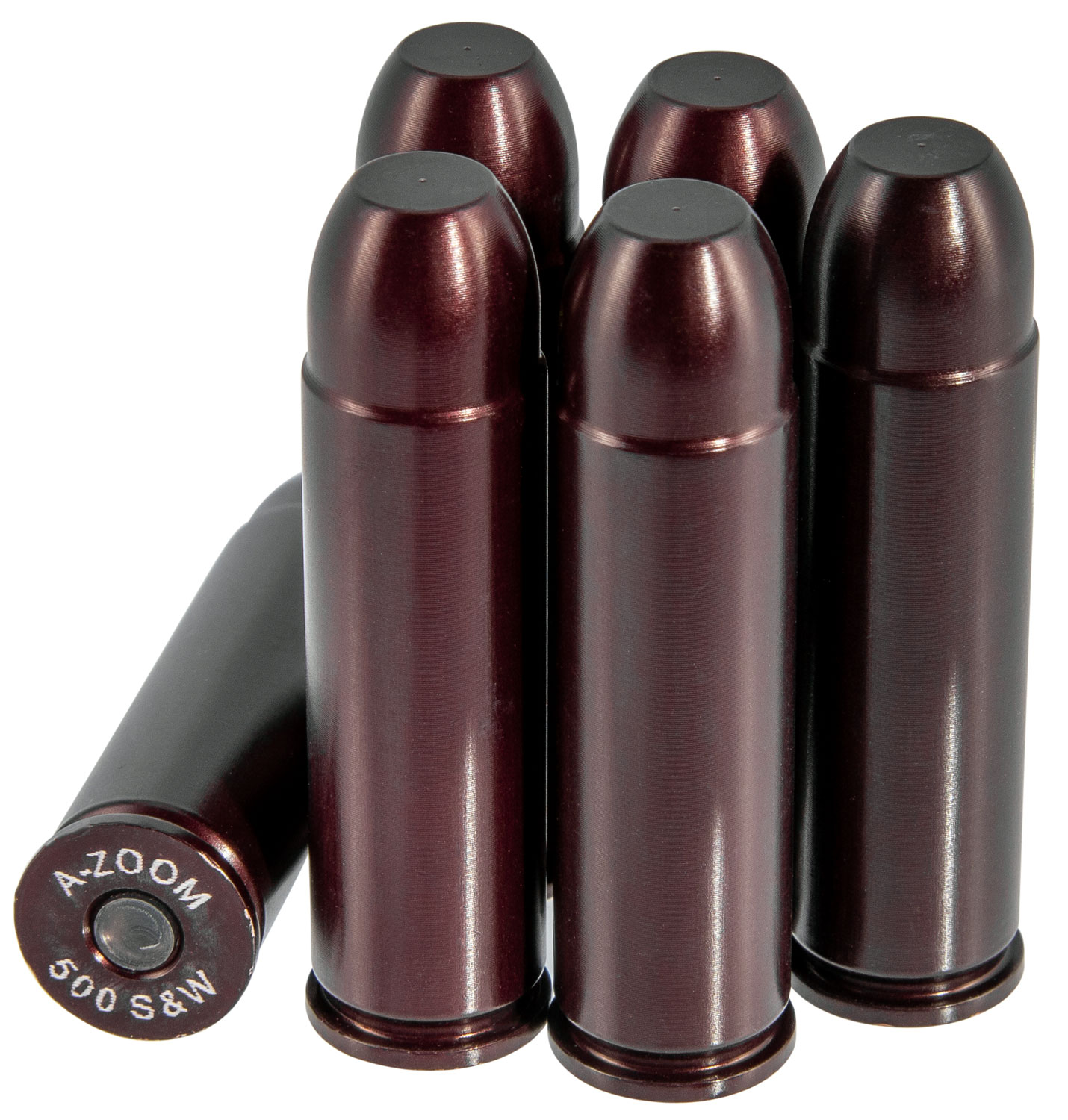 A-Zoom 16144 Revolver Snap Cap 500S&W Mag  6Pack