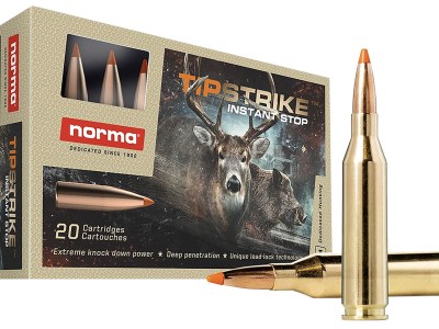 Norma Ammunition 20160052 Dedicated Hunting Tipstrike 243Win 76gr Polymer Tip 20 Per Box/10 Case