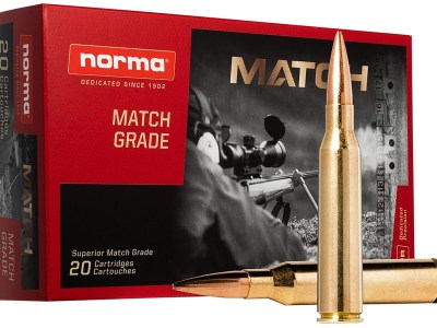 Norma Ammunition 10185442 Dedicated Precision Golden Target Match 338LapuaMag 250gr Hollow Point Boat Tail 20 Per Box/10 Case