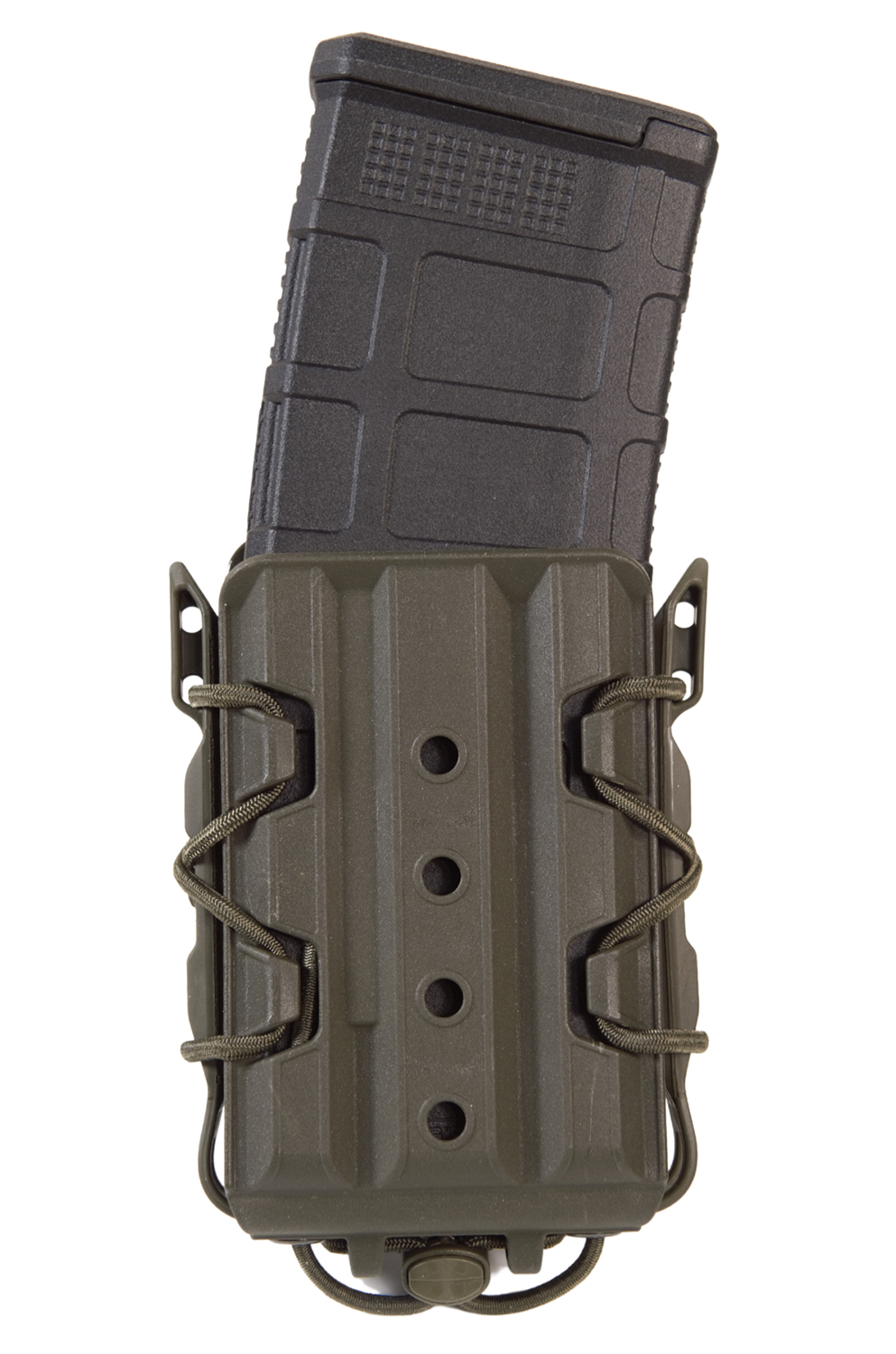 High Speed Gear 16TA01OD TACO V2 OD Green Polymer, 2″ Belt Clip/MOLLE U-Mount, Compatible w/ Rifle Mags