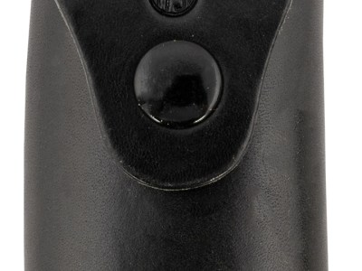 1791 Gunleather HDESSLSBLKA EDC Heavy Duty Easy Slide OWB Black Leather Belt Slide Ambidextrous