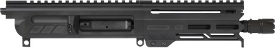 CMMG 57BA8AEAB Dissent MK4 5.7x28mm 6.50″, Left Side Charging Handle, Armor Black, Zeroed Linear Comp, 4.60″ M-LOK Handguard, Picatinny End Plate, Fits AR-Platform